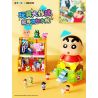 AREA-X AB0176 0176 CRAYON SHIN-CHAN HỘP ĐỒ CHƠI VUI NHỘN bộ đồ chơi xếp lắp ráp ghép mô hình Movie & Game Phim Và Trò Chơi