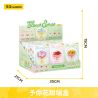 WEKKI 517217 HUAYU CUNG CẤP CHO BẠN 6 LOẠI HOA NGỌT ĐÀO NGÀO CHANH QUẢ MÂM XÔI TẢO CAM bộ đồ chơi xếp lắp ráp ghép mô hình Creator Sáng Tạo