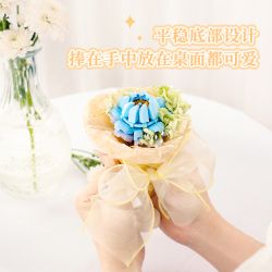 WEKKI 517217 HUAYU CUNG CẤP CHO BẠN 6 LOẠI HOA NGỌT ĐÀO NGÀO CHANH QUẢ MÂM XÔI TẢO CAM bộ đồ chơi xếp lắp ráp ghép mô hình Creator Sáng Tạo