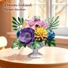 JIESTAR JJ9234 9234 GIƯỜNG HOA MENGQIN bộ đồ chơi xếp lắp ráp ghép mô hình Creator DREAM INFUSED FLOWER GARDEN Sáng Tạo 1081 khối