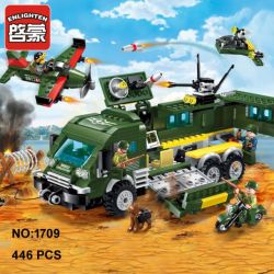 Enlighten 1709 Qman 1709 non  TẤN CÔNG XE BỌC THÉP bộ đồ chơi xếp lắp ráp ghép mô hình Tactical Espionage Action TACTICAL ESPIONAGE ACTION COMBAT ZONES FIRE Chiến Thuật Quân Sự 446 khối
