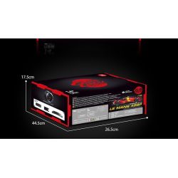 EIKEE Y18080 18080 FERRARI LE MANS SUPERCAR 499P 1 8 tỷ lệ 1:8 bộ đồ chơi xếp lắp ráp ghép mô hình Technic LEMANS 499P Kỹ Thuật Công Nghệ Cao Mô Hình Phương Tiện 3350 khối