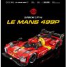 EIKEE Y18080 18080 FERRARI LE MANS SUPERCAR 499P 1 8 tỷ lệ 1:8 bộ đồ chơi xếp lắp ráp ghép mô hình Technic LEMANS 499P Kỹ Thuật Công Nghệ Cao Mô Hình Phương Tiện 3350 khối