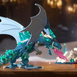 IAMBRICK 30311 VUA XƯƠNG BĂNG GIÁ bộ đồ chơi xếp lắp ráp ghép mô hình 862 khối