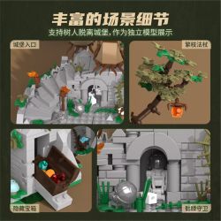 IAMBRICK 30312 TÂM HỒN CỔ XƯA CỦA QICHENG bộ đồ chơi xếp lắp ráp ghép mô hình 942 khối