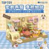 TOP TOY TC3101 3101 MÈO XIÊM NHỎ ĐẬU MỘT TỔ TINH KHIẾT bộ đồ chơi xếp lắp ráp ghép mô hình AZUKISAN SWEET HOME 400 khối