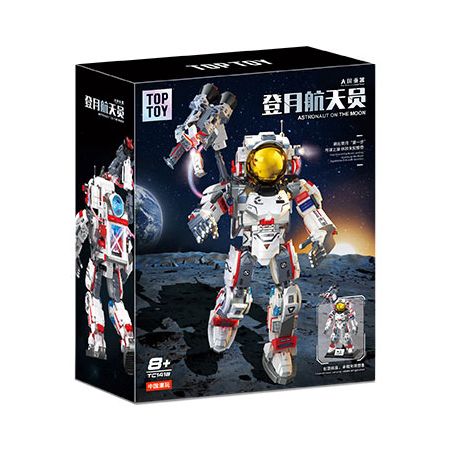 TOP TOY TC1418 1418 PHI HÀNH GIA TRÊN MẶT TRĂNG bộ đồ chơi xếp lắp ráp ghép mô hình