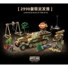 QuanGuan 100318 Quan Guan 100318 SD.KFZ.251/20 HALF TRACK TRANH CHẤP HỆ THỐNG/OWL SESSENT 1:28 tỷ lệ 1:28 bộ đồ chơi xếp lắp ráp ghép mô hình Military Army SD.KFZ.251/20 AUSF.D UHU Quân Sự Bộ Đội 1267 khối