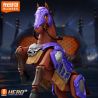 BLOKEES 85050 ANH HÙNG SIÊU THIẾT BỊ ZIXIAO ARMOR RED RABBIT HORSE bộ đồ chơi xếp lắp ráp ghép mô hình Movie & Game Phim Và Trò Chơi