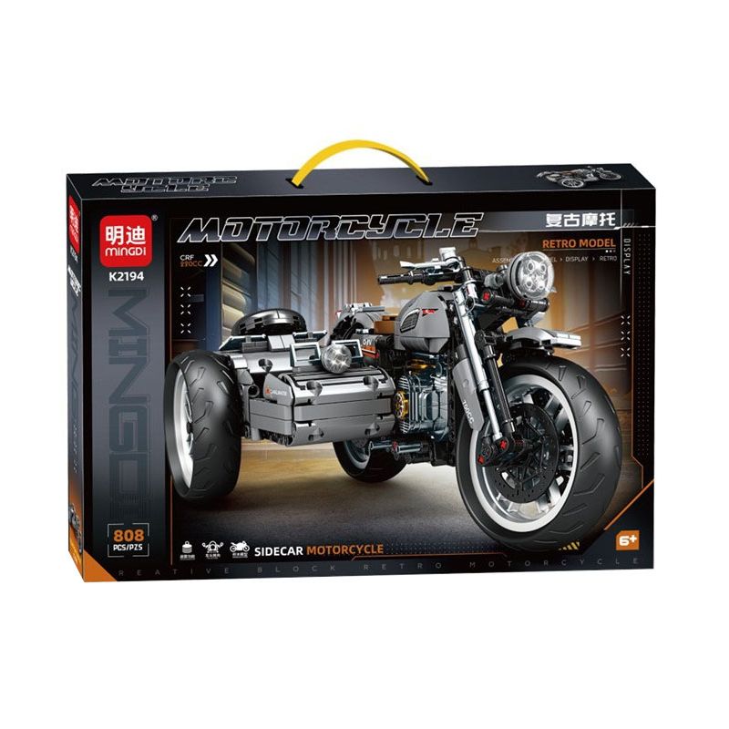 MINGDI LEIBAO K2194 2194 HONDA CRF 220CC XE BA BÁNH bộ đồ chơi xếp lắp ráp ghép mô hình Technic Kỹ Thuật Công Nghệ Cao Mô Hình Phương Tiện 808 khối