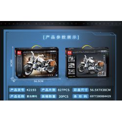 MINGDI LEIBAO K2193 2193 XE MÁY RETRO bộ đồ chơi xếp lắp ráp ghép mô hình Technic CRF 260F Kỹ Thuật Công Nghệ Cao Mô Hình Phương Tiện 827 khối