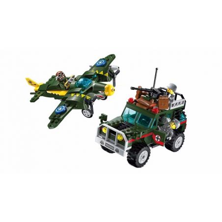 Enlighten 1707 Qman 1707 non  KHÔNG KÍCH bộ đồ chơi xếp lắp ráp ghép mô hình Tactical Espionage Action TACTICAL ESPIONAGE ACTION COMBAT ZONES FIRE Chiến Thuật Quân Sự 241 khối