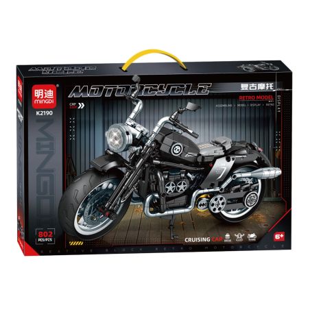 MINGDI LEIBAO K2190 2190 XE MÁY RETRO bộ đồ chơi xếp lắp ráp ghép mô hình Technic CRF 250F Kỹ Thuật Công Nghệ Cao Mô Hình Phương Tiện 802 khối