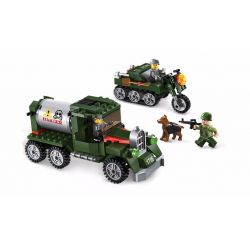 Enlighten 1706 Qman 1706 non  NGĂN CHẶN KẺ XÂM NHẬP bộ đồ chơi xếp lắp ráp ghép mô hình Tactical Espionage Action TACTICAL ESPIONAGE ACTION COMBAT ZONES FIRE Chiến Thuật Quân Sự 223 khối