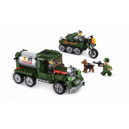 Enlighten 1706 Qman 1706 non  NGĂN CHẶN KẺ XÂM NHẬP bộ đồ chơi xếp lắp ráp ghép mô hình Tactical Espionage Action TACTICAL ESPIONAGE ACTION COMBAT ZONES FIRE Chiến Thuật Quân Sự 223 khối