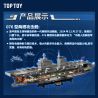 TOP TOY TC1222 1222 TY LOẠI 076 TÀU TẤN CÔNG ĐỔ BỘ bộ đồ chơi xếp lắp ráp ghép mô hình Military Army TYPE 076 AMPHIBIOUS ASSAULT SHIP Quân Sự Bộ Đội 1823 khối