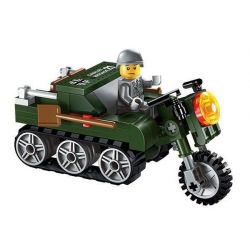 Enlighten 1706 Qman 1706 non  NGĂN CHẶN KẺ XÂM NHẬP bộ đồ chơi xếp lắp ráp ghép mô hình Tactical Espionage Action TACTICAL ESPIONAGE ACTION COMBAT ZONES FIRE Chiến Thuật Quân Sự 223 khối