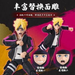 BLOKEES 75601 NARUTO BEYOND PHIÊN BẢN UZUMAKI BORUTO CC01 bộ đồ chơi xếp lắp ráp ghép mô hình Movie & Game Phim Và Trò Chơi