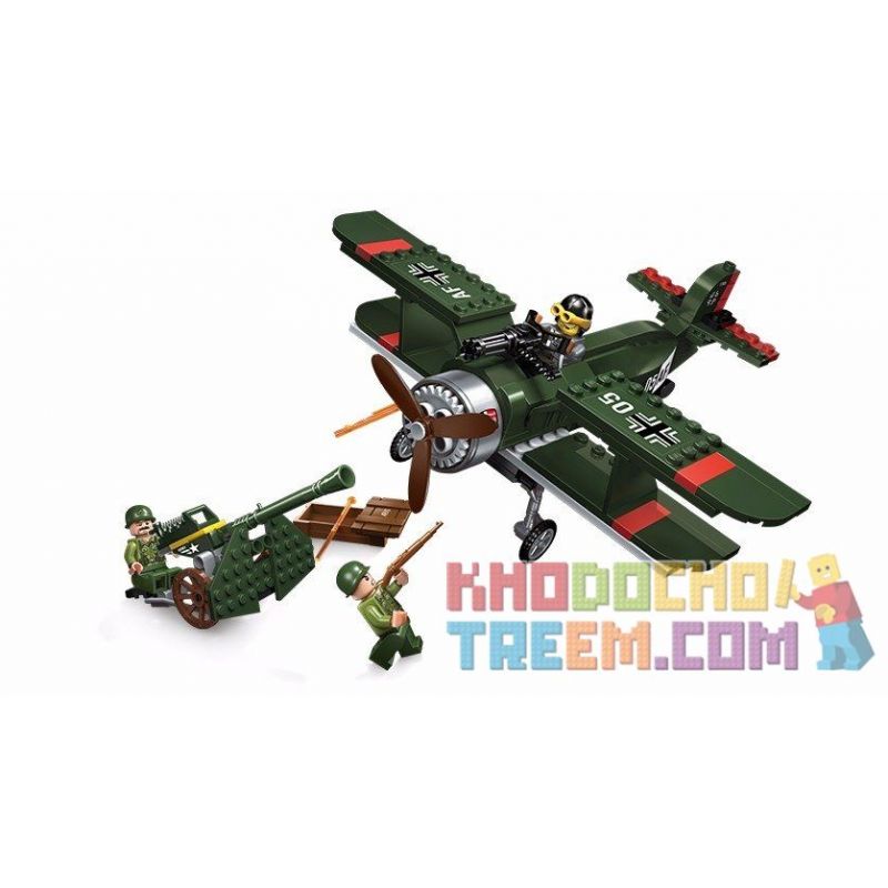 Enlighten 1705 Qman 1705 non  MÁY BAY CHIẾN ĐẤU XÂM NHẬP bộ đồ chơi xếp lắp ráp ghép mô hình Tactical Espionage Action TACTICAL ESPIONAGE ACTION COMBAT ZONES FIRE Chiến Thuật Quân Sự 187 khối