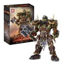 DK 2021 ORC SAL bộ đồ chơi xếp lắp ráp ghép mô hình Movie & Game ORC SARR Phim Và Trò Chơi 1776 khối