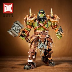 DK 2021 ORC SAL bộ đồ chơi xếp lắp ráp ghép mô hình Movie & Game ORC SARR Phim Và Trò Chơi 1776 khối
