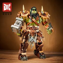 DK 2021 ORC SAL bộ đồ chơi xếp lắp ráp ghép mô hình Movie & Game ORC SARR Phim Và Trò Chơi 1776 khối