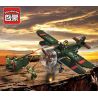 Enlighten 1705 Qman 1705 non  MÁY BAY CHIẾN ĐẤU XÂM NHẬP bộ đồ chơi xếp lắp ráp ghép mô hình Tactical Espionage Action TACTICAL ESPIONAGE ACTION COMBAT ZONES FIRE Chiến Thuật Quân Sự 187 khối