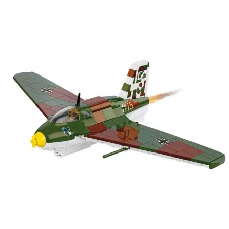 COBI 5766 MÁY BAY CHIẾN ĐẤU SAO CHỔI ĐỨC 1:32 tỷ lệ 1:32 bộ đồ chơi xếp lắp ráp ghép mô hình Military Army MESSERSCHMITT 163B KOMET Quân Sự Bộ Đội 543 khối