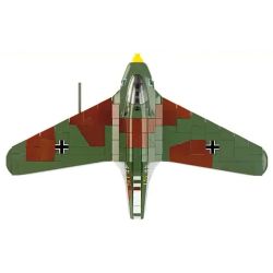 COBI 5766 MÁY BAY CHIẾN ĐẤU SAO CHỔI ĐỨC 1:32 tỷ lệ 1:32 bộ đồ chơi xếp lắp ráp ghép mô hình Military Army MESSERSCHMITT 163B KOMET Quân Sự Bộ Đội 543 khối