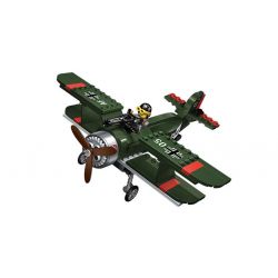 Enlighten 1705 Qman 1705 non  MÁY BAY CHIẾN ĐẤU XÂM NHẬP bộ đồ chơi xếp lắp ráp ghép mô hình Tactical Espionage Action TACTICAL ESPIONAGE ACTION COMBAT ZONES FIRE Chiến Thuật Quân Sự 187 khối