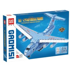 GAOMISI T3076 3076 TRÌNH VẬN CHUYỂN CHIẾN LƯỢC Y-20 bộ đồ chơi xếp lắp ráp ghép mô hình Military Army Quân Sự Bộ Đội 654 khối