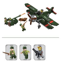 Enlighten 1705 Qman 1705 non  MÁY BAY CHIẾN ĐẤU XÂM NHẬP bộ đồ chơi xếp lắp ráp ghép mô hình Tactical Espionage Action TACTICAL ESPIONAGE ACTION COMBAT ZONES FIRE Chiến Thuật Quân Sự 187 khối