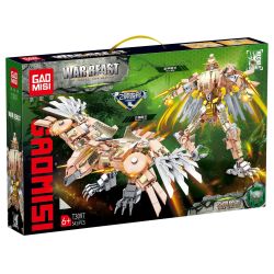 GAOMISI T3097 3097 FLYING EAGLE WARRIORS CHUYỂN ĐỔI THỨ HAI MECHA bộ đồ chơi xếp lắp ráp ghép mô hình 541 khối