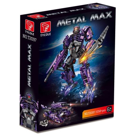 TYGOLL T2097 2097 TRANSFORMERS SÓNG DAO ĐỘNG bộ đồ chơi xếp lắp ráp ghép mô hình Movie & Game Phim Và Trò Chơi 1058 khối