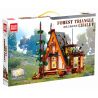 GAOMISI T2144 2144 NGÔI NHÀ HÌNH TAM GIÁC RỪNG bộ đồ chơi xếp lắp ráp ghép mô hình Creator FOREST TRIANGLE CHALET Sáng Tạo 2070 khối