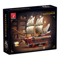 TYGOLL T2147 2147 MAYFLOWER SAILING SHIP bộ đồ chơi xếp lắp ráp ghép mô hình Pirates Of The Caribbean Cướp Biển Vùng Caribe 2076 khối