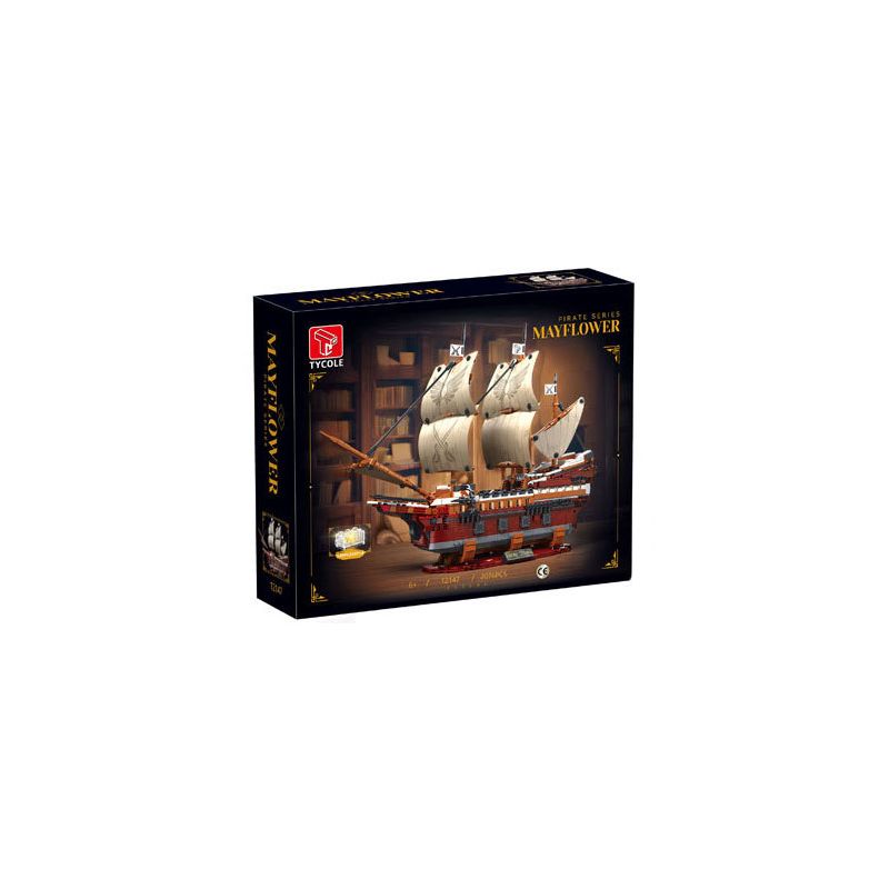 TYGOLL T2147 2147 MAYFLOWER SAILING SHIP bộ đồ chơi xếp lắp ráp ghép mô hình Pirates Of The Caribbean Cướp Biển Vùng Caribe 2076 khối