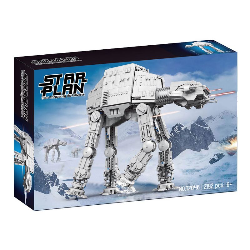 TYGOLL T2046 2046 MÁY ĐI BỘ AT-AT bộ đồ chơi xếp lắp ráp ghép mô hình Star Wars Chiến Tranh Giữa Các Vì Sao 2192 khối