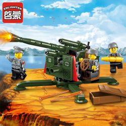 Enlighten 1704 Qman 1704 non  ĐẠI BÁC bộ đồ chơi xếp lắp ráp ghép mô hình Tactical Espionage Action TACTICAL ESPIONAGE ACTION COMBAT ZONES FIRE Chiến Thuật Quân Sự 124 khối