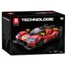 REOBRIX 661 FERRARI 499P SUPERCAR bộ đồ chơi xếp lắp ráp ghép mô hình Speed Champions Racing Cars Đua Xe Công Thức 307 khối