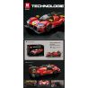 REOBRIX 661 FERRARI 499P SUPERCAR bộ đồ chơi xếp lắp ráp ghép mô hình Speed Champions Racing Cars Đua Xe Công Thức 307 khối