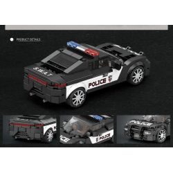 REOBRIX 662 XE CẢNH SÁT DOGE bộ đồ chơi xếp lắp ráp ghép mô hình Speed Champions Racing Cars Đua Xe Công Thức 372 khối
