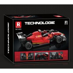 REOBRIX 663 CÔNG THỨC XE ĐUA F1 bộ đồ chơi xếp lắp ráp ghép mô hình Speed Champions Racing Cars Đua Xe Công Thức 245 khối