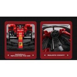 REOBRIX 663 CÔNG THỨC XE ĐUA F1 bộ đồ chơi xếp lắp ráp ghép mô hình Speed Champions Racing Cars Đua Xe Công Thức 245 khối