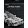REOBRIX 665 QUAY LẠI TƯƠNG LAI XE THỂ THAO DMC DELOREAN bộ đồ chơi xếp lắp ráp ghép mô hình Speed Champions Racing Cars Đua Xe Công Thức 405 khối