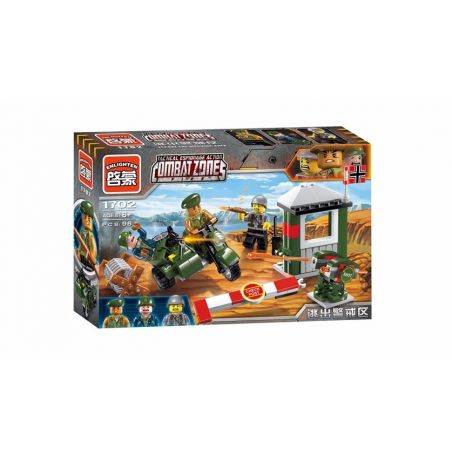 Enlighten 1702 Qman 1702 non  TRỐN THOÁT KHỎI KHU VỰC CẤM bộ đồ chơi xếp lắp ráp ghép mô hình Tactical Espionage Action TACTICAL ESPIONAGE ACTION COMBAT ZONES FIRE Chiến Thuật Quân Sự 96 khối