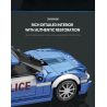 REOBRIX 667 XE CẢNH SÁT bộ đồ chơi xếp lắp ráp ghép mô hình Speed Champions Racing Cars Đua Xe Công Thức 313 khối