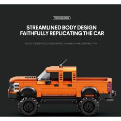 REOBRIX 827 FORD RAPTOR PICKUP bộ đồ chơi xếp lắp ráp ghép mô hình Speed Champions Racing Cars Đua Xe Công Thức 423 khối