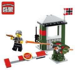 Enlighten 1702 Qman 1702 non  TRỐN THOÁT KHỎI KHU VỰC CẤM bộ đồ chơi xếp lắp ráp ghép mô hình Tactical Espionage Action TACTICAL ESPIONAGE ACTION COMBAT ZONES FIRE Chiến Thuật Quân Sự 96 khối