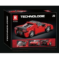 REOBRIX 828 SIÊU XE FERRARI J50 bộ đồ chơi xếp lắp ráp ghép mô hình Speed Champions Racing Cars Đua Xe Công Thức 298 khối